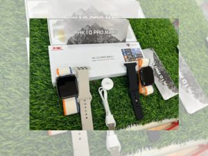 HK10 Pro Max Black and Silver Color Real Picture
