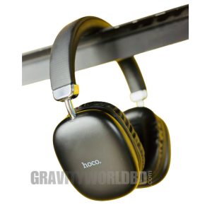 Hoco W35 Wireless Headphone Real Picture Black Color