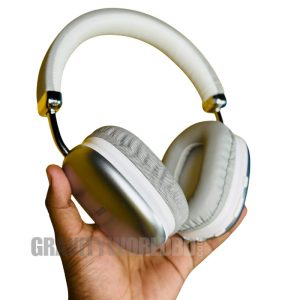 Hoco W35 Wireless Headphone Real Picture Silver Color