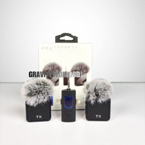 F11-2 Wireless Microphone Real Picture