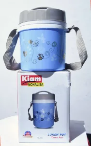 Kiam Monalisa Lunch Box 3 bati with box