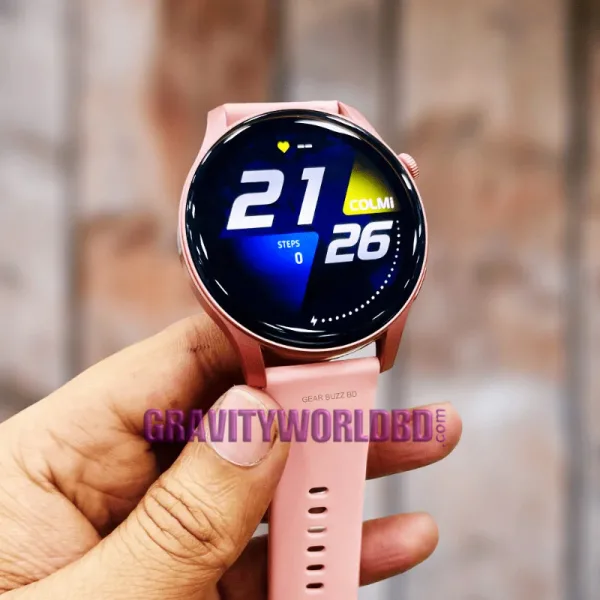Colmi V73 Smart Watch Pink Color Real Picture