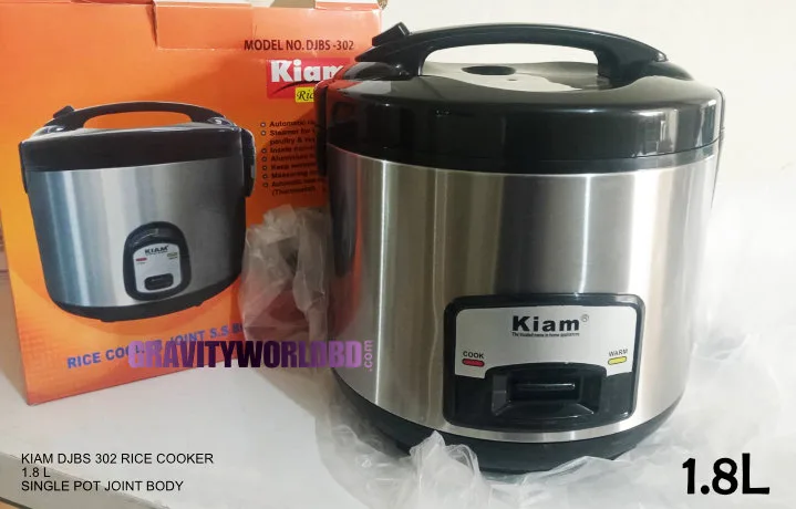 Kiam DJBS 302 Rice Cooker Real Picture