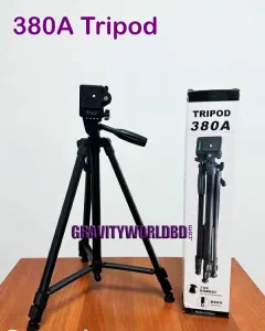 380A Tripod with Mobile Holder Real Picture with Box
