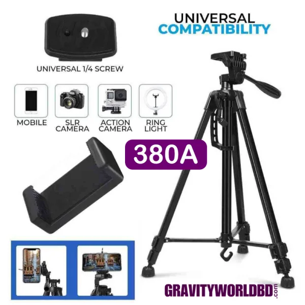 380A Tripod with Mobile Holder