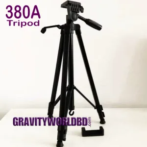 380A Tripod with Mobile Holder real picture with mobile mount