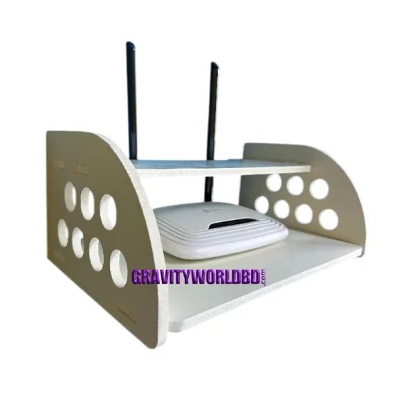 Router Stand PVC Round Design