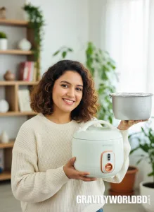 A model with Miyako MCM 2510 1L Mini Rice Cooker