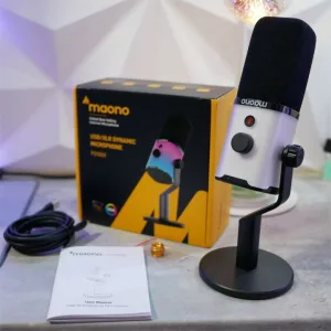 MAONO PD100X RGB USB/XLR Dynamic Microphone real picture