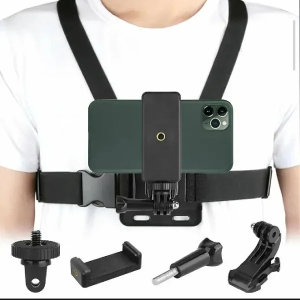 Chest Mount with Mobile Holder and accessories