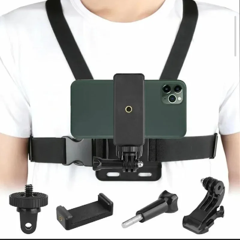Chest Mount with Mobile Holder and accessories