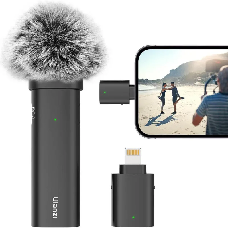 Ulanzi WM-10 Wireless Microphone for iPhone