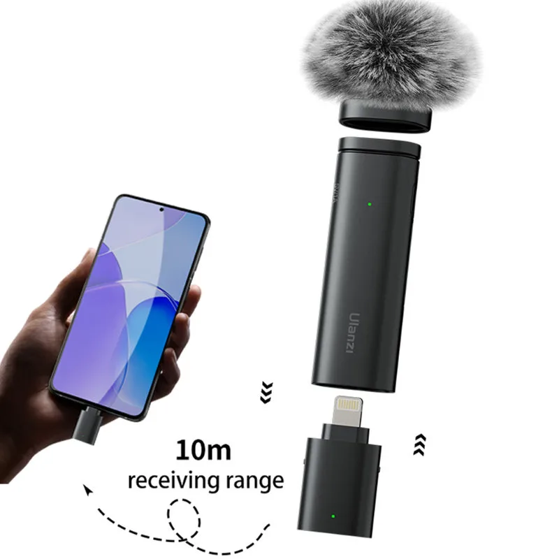 Ulanzi WM-10 Wireless Microphone Range
