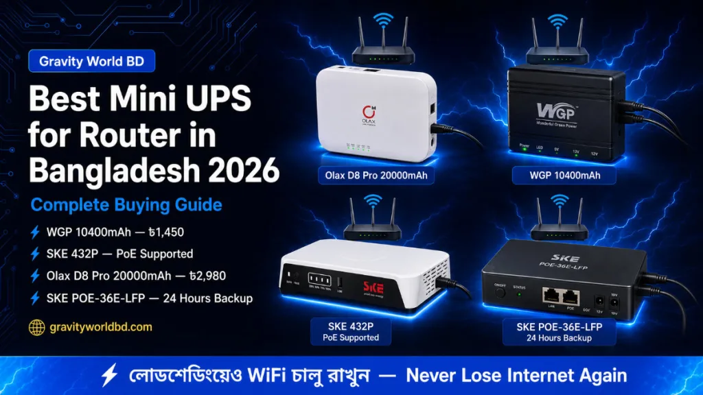 best mini UPS for router in Bangladesh