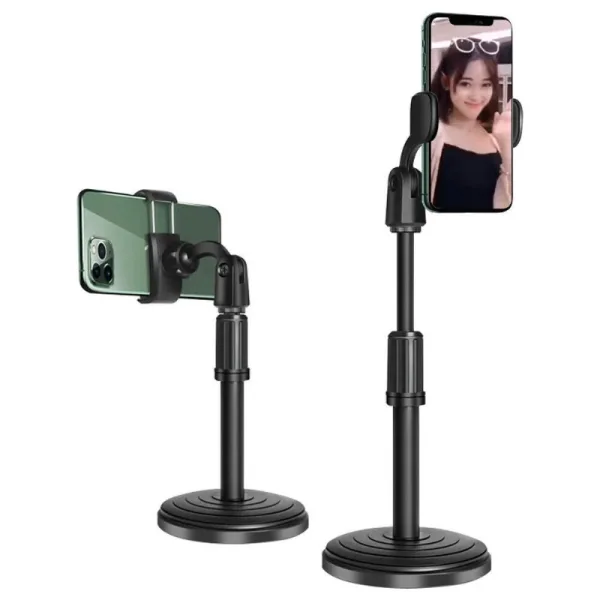 360 Degree Rotate Desktop Phone Stand for YouTube TikTok Live Streaming Bangladesh - Gravity World