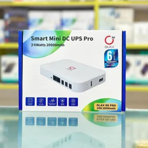 Olax D8 Pro Mini UPS price in Bangladesh - 24W 20000mAh Smart Mini DC UPS Pro - Gravity World Box