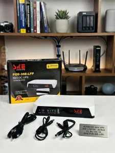 SKE POE-36E-LFP Mini UPS 20000mAh price in Bangladesh - LiFePO4 Router ONU CCTV PoE Backup - Gravity World all accessories