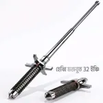 32 inch Self Defense Stick price in Bangladesh - 3 Section Retractable Metal Stick Full Kit - Gravity World