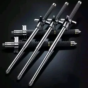 32 inch Premium Self Defense Retractable Metal Stick Cross Guard Telescopic - Bangladesh - Gravity World
