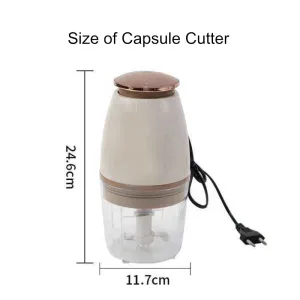 Osaka Capsule Cutter size 24.6cm x 11.7cm - Mini Electric Food Chopper Bangladesh - Gravity World