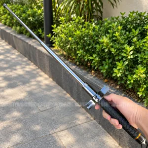 Premium 26 inch Self Defense Stick fully extended - Telescopic Stainless Steel Stick Bangladesh - Gravity World
