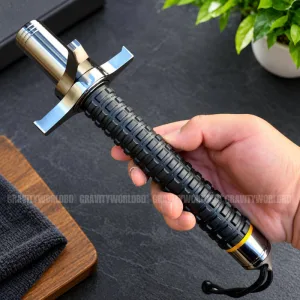 Premium Self Defense Stick anti-slip rubber grip cross guard - Personal Safety Tool Bangladesh - Gravity World