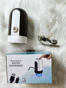 Automatic Water Dispenser price in Bangladesh - USB Rechargeable Electric Water Pump Filter Jar - Gravity World real picture
